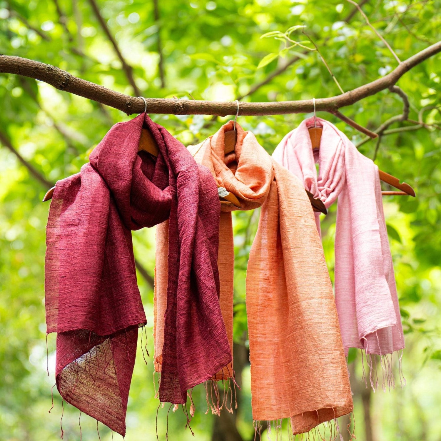 Natural Silks & Linens