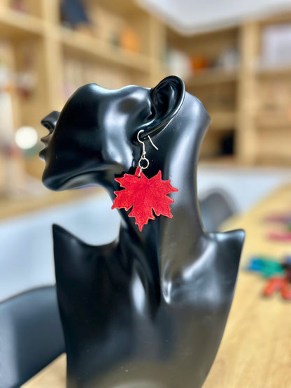 Handmade Real Leather Earrings